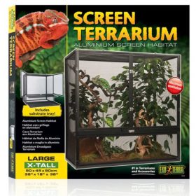 Chuồng trại cho côn trùng Exo Terra : Screen Terrarium Large X-Tall